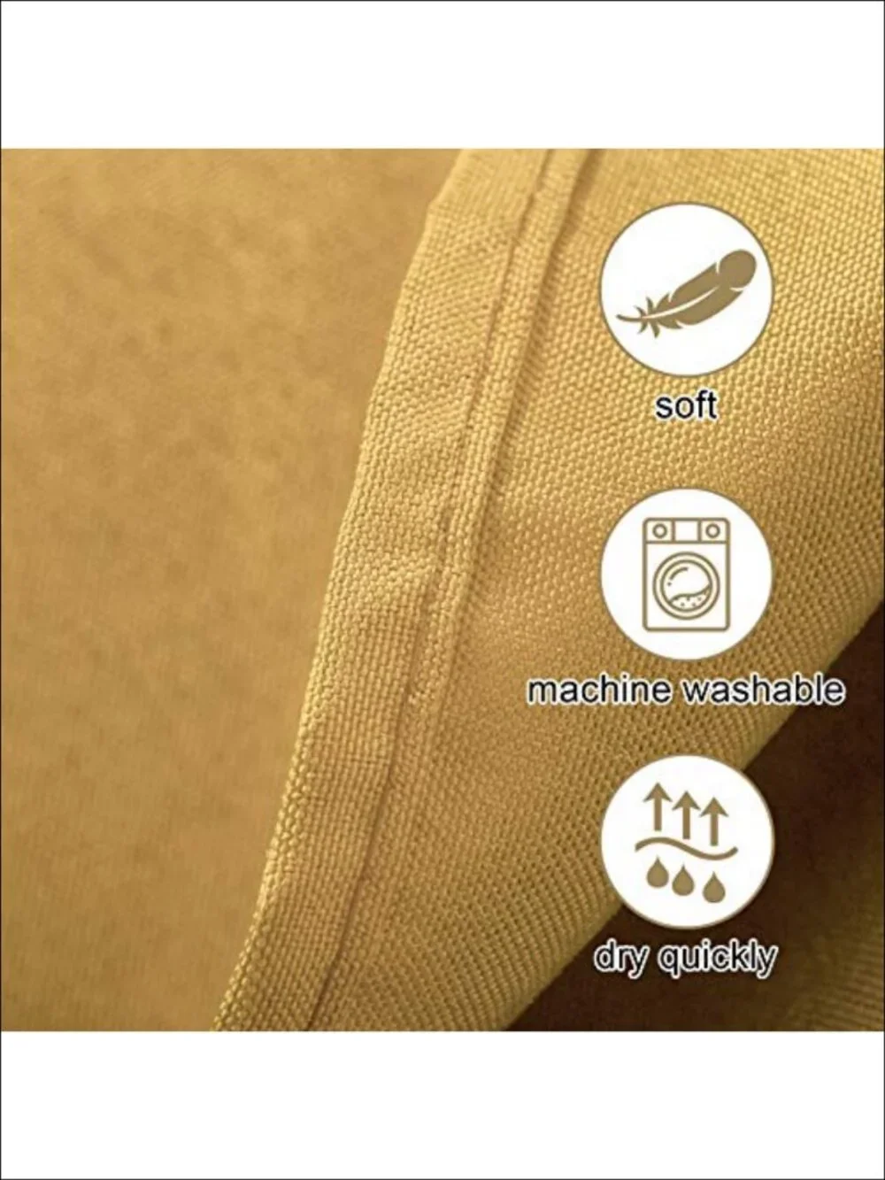 2 Pack Rectangular Tablecloth 60x120 Inch Polyester Fabric Wedding Banquet